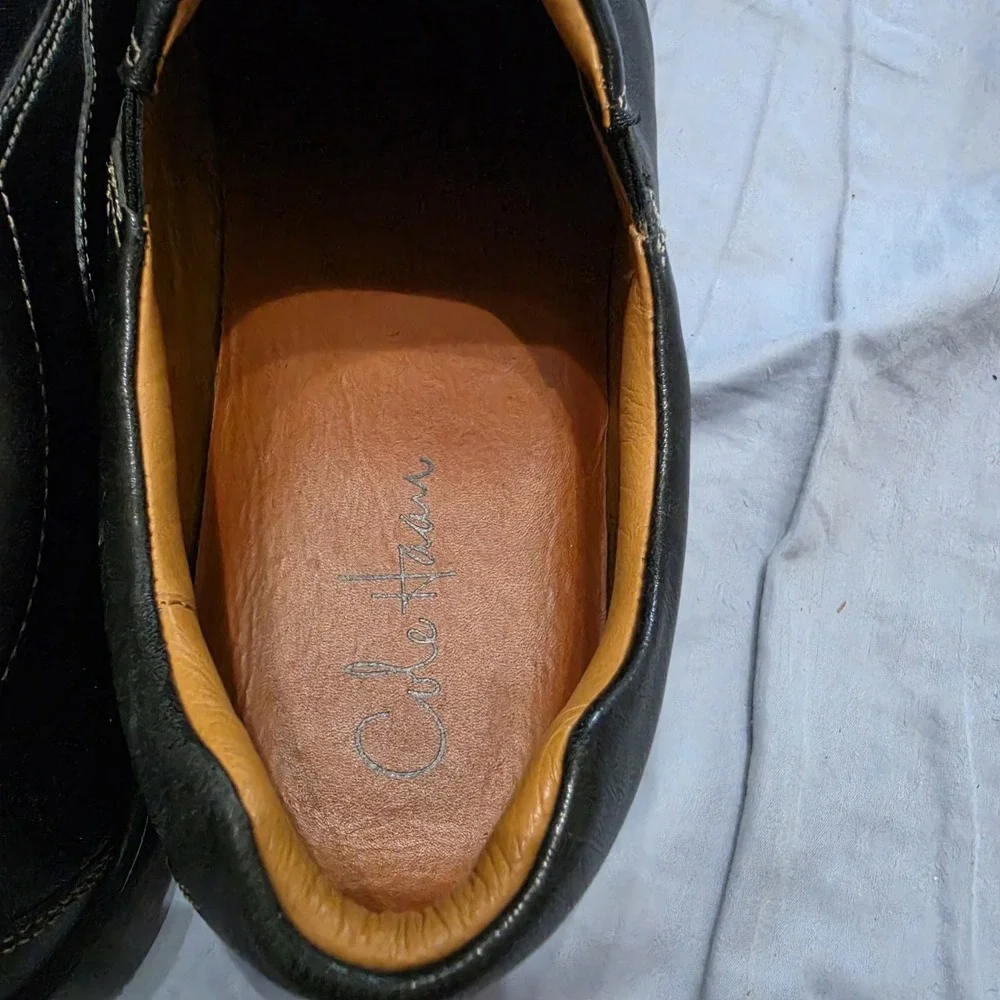 Cole Haan Men's Black Loafers Shoes Size 11M Elevated Style